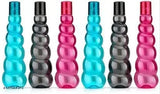 Unbreakable and leak-proof, multicolor Shiv New plastic layer water bottles for fridge, office, sports, school, gym, yoga – 6PCS set, ideal for daily hydration