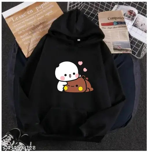 Wool printed net sweatshirt for girls (9-10 years), Indian origin