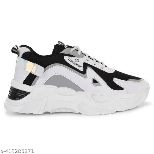 Black synthetic casual shoes for girls, lightweight and breathable with lace-up detail, by OXPAL. Made responsibly, size 3, foot length 22 inches, origin India