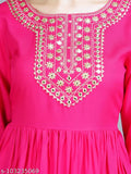 Rayon embroidered long-sleeve top, trendy festive wear for women, intricate Indian embellishments