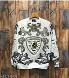 Lacrya cotton long-sleeve men's t-shirt, printed pattern, M/L/XL sizes, India origin