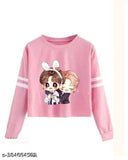 Cotton blend women's top combo, colorful digital print, perfect for casual wear