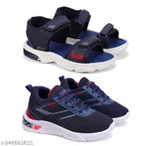 Oricum printed net EVA sole sandals for boys, trendy and comfortable outdoor footwear for active play