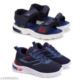 Oricum printed net EVA sole sandals for boys, trendy and comfortable outdoor footwear for active play