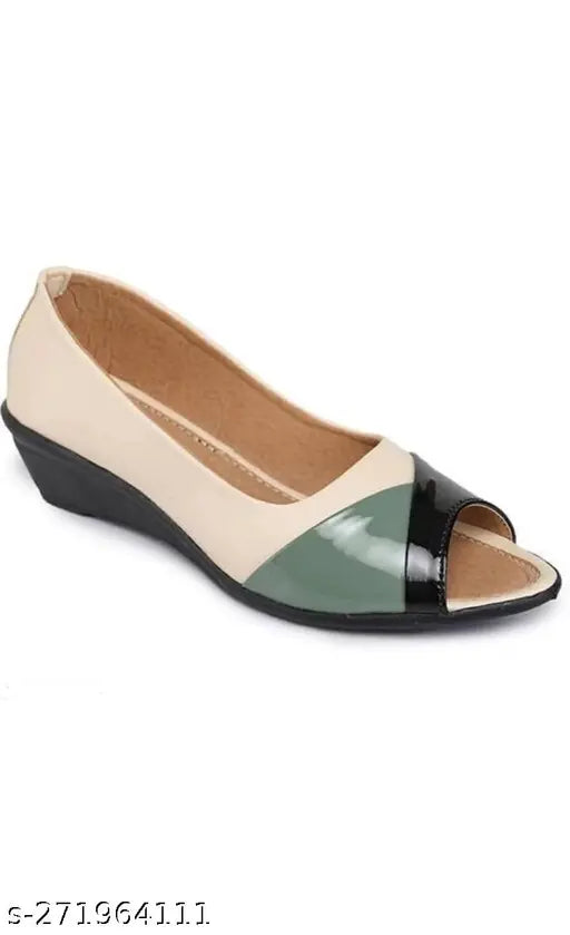 Synthetic bellies & ballerinas combo (2pcs) - RB Passion women's slip-on footwear for comfortable modern style