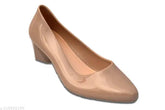 Grey PVC Ballerinas - Fashionable women's footwear with closed back and unique design, comfortable for everyday wear