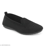Mesh walking bellie by ABISTO for women, solid pattern and slip-on design, comfortable for everyday wear. (India origin)