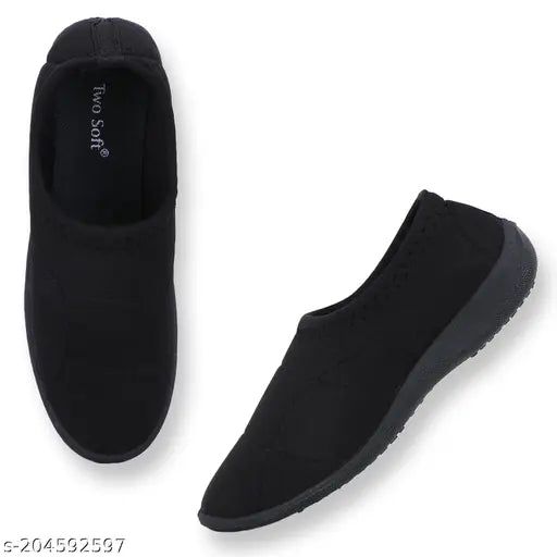 PU slip-on sneakers for winter bellies, lightweight and comfortable women's running shoes in vibrant colors