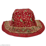 Georgette Rajputi Poshak for women, embroidered top and lehenga set, semi-stitched (39in waist, 39in length), Indian party wear