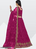 Heavy net semi-stitched Lehenga Choli for girls (12-13 years), embroidered, pairs well with heels and jewelry