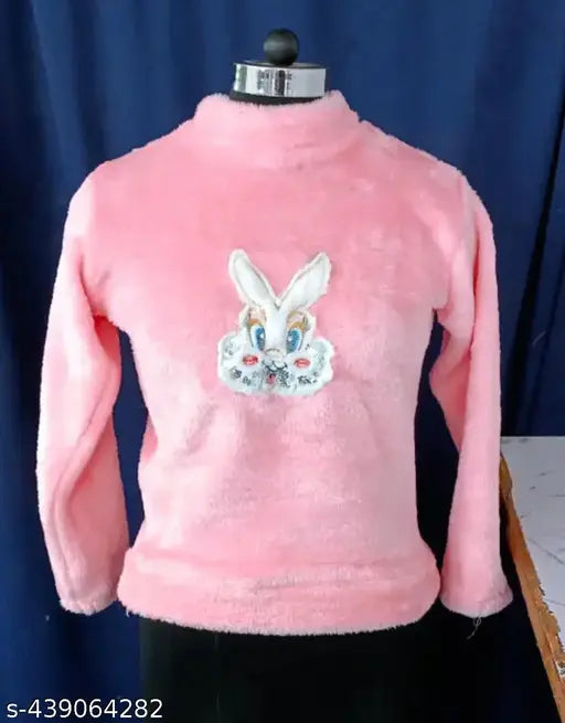 Wool long sleeve jacket with self-design net pattern for kids aged 10-16 years, India origin