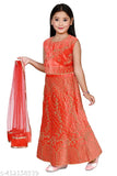 Kids velvet lahnga with net dupatta, golden glitter and stone handwork, children's party wear clothing from India