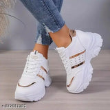 Mento Kids Girls Casual shoes, synthetic mesh with rubber sole, lace-up fastening, pink color, casual sport sneakers, available in sizes IND-3 to IND-8, made responsibly in India