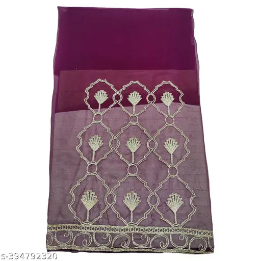 Embroidered Georgette lehenga set with choli and dupatta, Aari work, suitable for parties and festive occasions, made in India