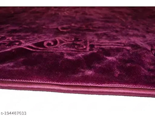 Microfiber floral MAZIC blanket, soft, plush, fade & shrink resistant, warm & gentle, free size