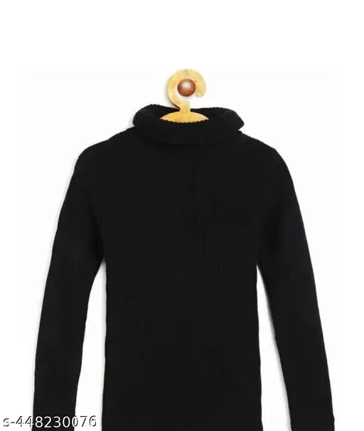 Woolen high neck innerwear sweater pullovers (pack of 3) - warm winter wear for kids, soft and skin-friendly