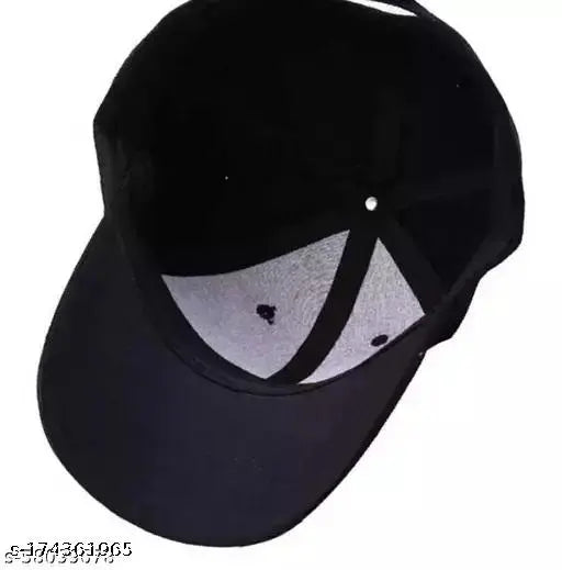 Cotton baseball cap - Stylish Ediko cap, solid pattern, adjustable fit for men and women