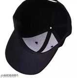 Cotton baseball cap - Stylish Ediko cap, solid pattern, adjustable fit for men and women