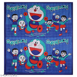 Doraemon cotton flat sheets, 100% pure cotton, double size, summer season, perfect for adults, hand wash or machine wash gentle cycle
