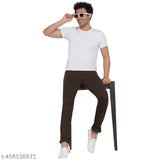 Coffee-colored Dais Mens Stretchable Slim Fit Jeans - Comfortable cotton blend for a perfect fit