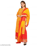 Colorful embroidered sharara with dupatta