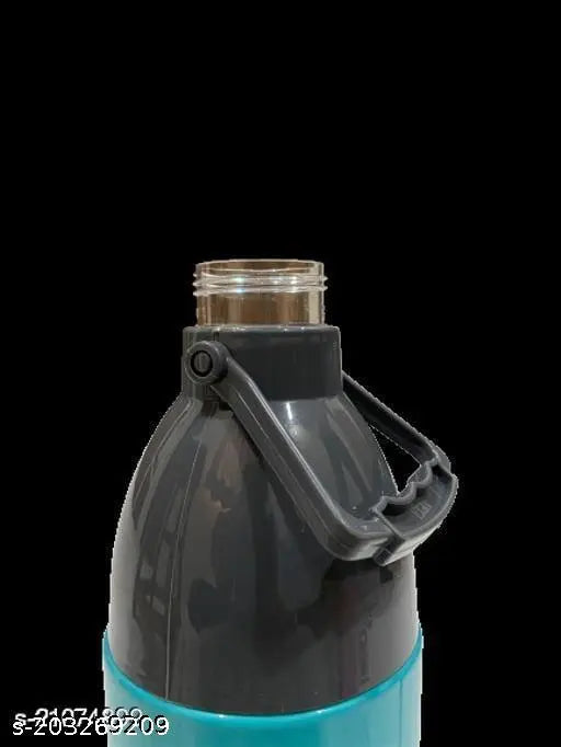 Multicolor plastic water bottle for travel kitchen fridge (1400ml, BPA-free, airtight, PET material) - Compact, lightweight, and durable, perfect for on-the-go hydration