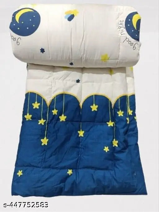 Glace cotton 3D printed single bed blanket for kids, vibrant design in 56x90 inches, perfect for summer & winter use