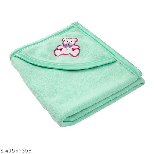 Soft microfiber AC blanket set, Cartoon print for baby boys & girls, all-season sleeping bags (pack of 2)