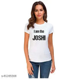 White unisex polyester graphic t-shirt with printed design, short sleeves, soft and comfortable for casual wear
