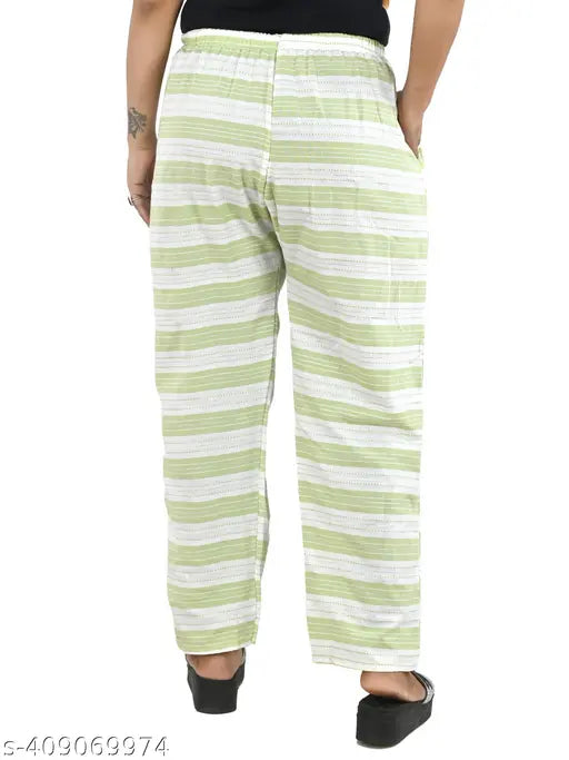 Summer cotton printed maxi pyjamas (Pack 2) - vibrant ladies' fashion for warm weather