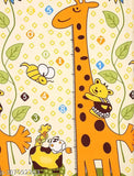 Cotton animal printed double bed sheets, soft and stylish, anti-bacterial, wrinkle-resistant