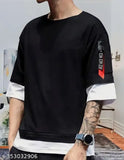 Men's hip hop cotton blend half-sleeve T-shirt combo pack, trendy fashion in 10 sustainable colors
