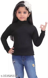 Nylon turtle high neck wool winter sweater, solid pattern for girls size 0-1 year to 78 years, perfect for chilly weather