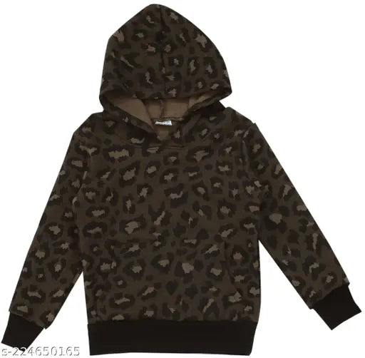 Wool princess trendy girls sweatshirt in solid color for children aged 2-10, made in India