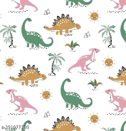 Organic cotton muslin dinosaur leaf swaddle (pack of 2), perfect for newborn multi-use AC blanket