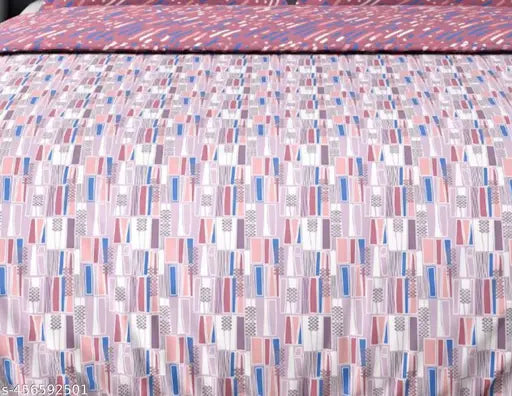 Abstract cotton Homefort comforter set, free size with 100 thread count from India