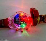 Spiderman 3D face digital watch, free size, India-made kids' gift