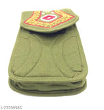 Handcrafted traditional embroidery sling bag, Rajasthani style. Multicolor threadwork, eco-friendly cotton fabric. Roomy enough for phone, wallet, and essentials. Perfect for women and girls on Rakhi/Rakshabandhan