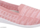 Peach synthetic slip-on printed belly shoe by Walkaroo for women (IND-5 to IND-9 sizes)