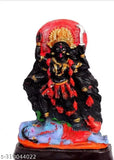 Multicolor resin Kali Mata statue sculpture, 85 inches tall