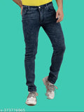 Lzard Men's Slim Grey Denim Jeans, high-quality premium-quality product for men, size 30 waist 30 in, length 42 in, hip 30 in