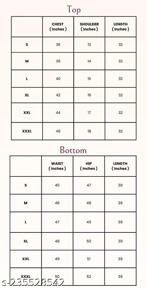 Rayon maternity night suit set, feminine printed pajama for women and girls, cozy sleepwear by Kurtari, made in India