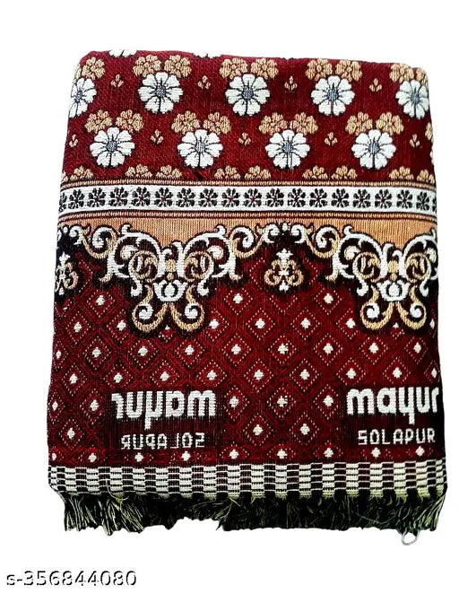 Cotton floral Solapur Chaddar bedsheet pack of 2, premium quality, vibrant Indian design for cozy living