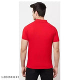 Cotton blend short sleeve T-shirt in multiple colors and sizes, perfect for casual and formal wear, made with care in India