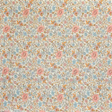 Alliance Glace Cotton Super Soft Elastic Fitted King Size Double Bed Sheet with 2 Pillow Covers, 6ft x 6.5ft - Floral print, ideal for summer, adult use