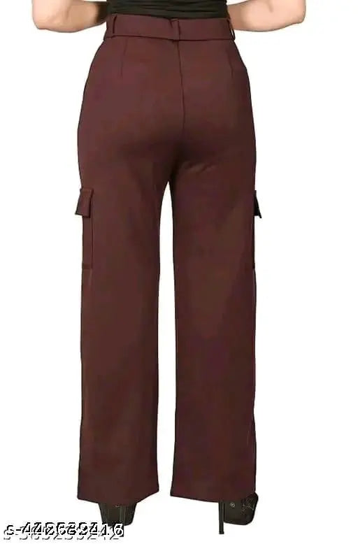 Solid denim four pockit pant for girls, XS-L sizes - Made in India