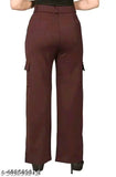 Solid denim four pockit pant for girls, XS-L sizes - Made in India
