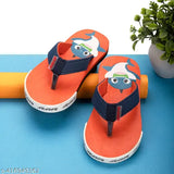 Latest printed EVA slippers for kids in various sizes, vibrant design on soft net material, India origin