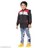 Nylon colorblocked jacket for boys, 12-18 months, official club wear from India
