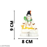 Handmade marble dust Shiv Ji Murti, 98CM decorative showpiece for home or office, ideal gift item